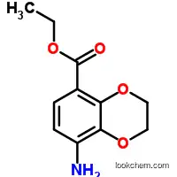 Molecular Structure of 191024-16-5 (8-Amino-2,3-dihydrobenzo[1,4]dioxine-5-carboxylic acid ethyl ester)